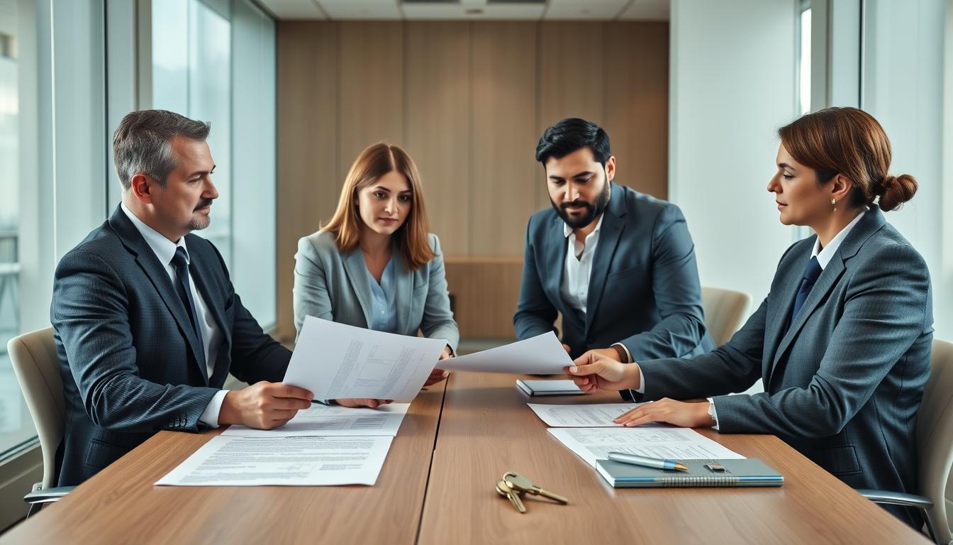 Property settlement documents and transfer review